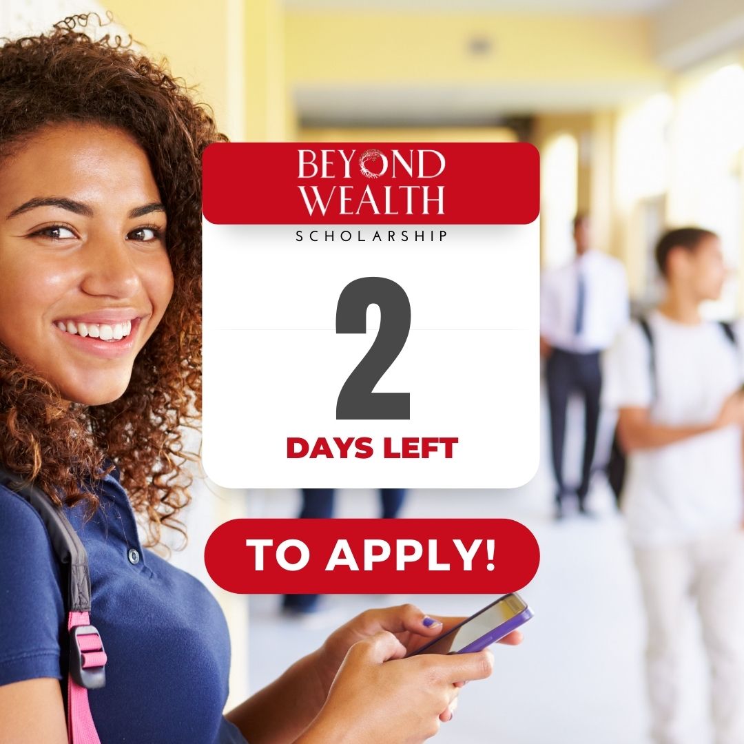 It's officially a few hours till applications close!

Tell someone about it or apply now with link in below:
zcu.io/6Fa0

#beyondwealthscholarship #beyondwealth #scholarship #education #community #collaboration #workexperience #personalstatement #interviewpreparation