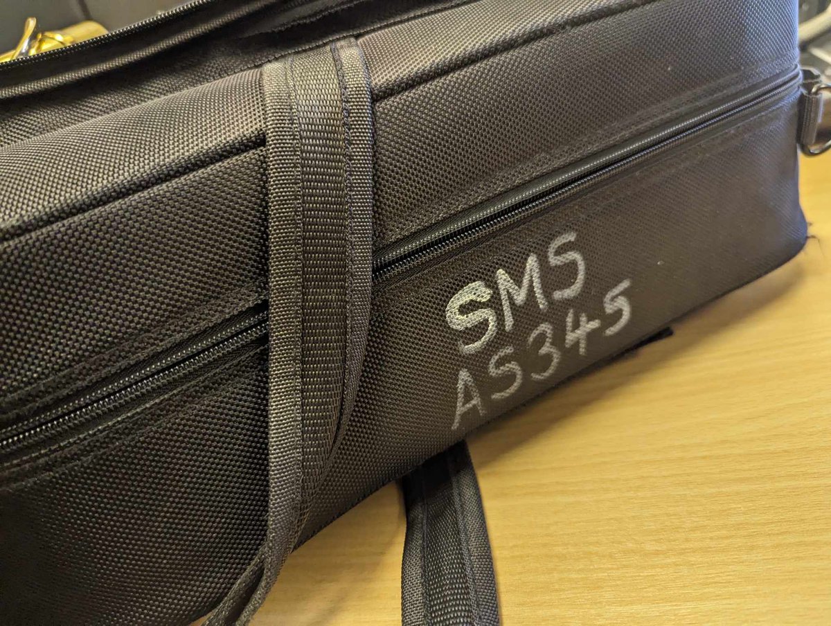 HELP NEEDED!
Unfortunately a HUGE amount of our instruments were stolen last week.
Our instruments are marked with SMS-XXX (like the attached photos)
Please keep a lookout on facebook, ebay etc for any of our missing instruments.
Please also share this post! Thank you in advance!