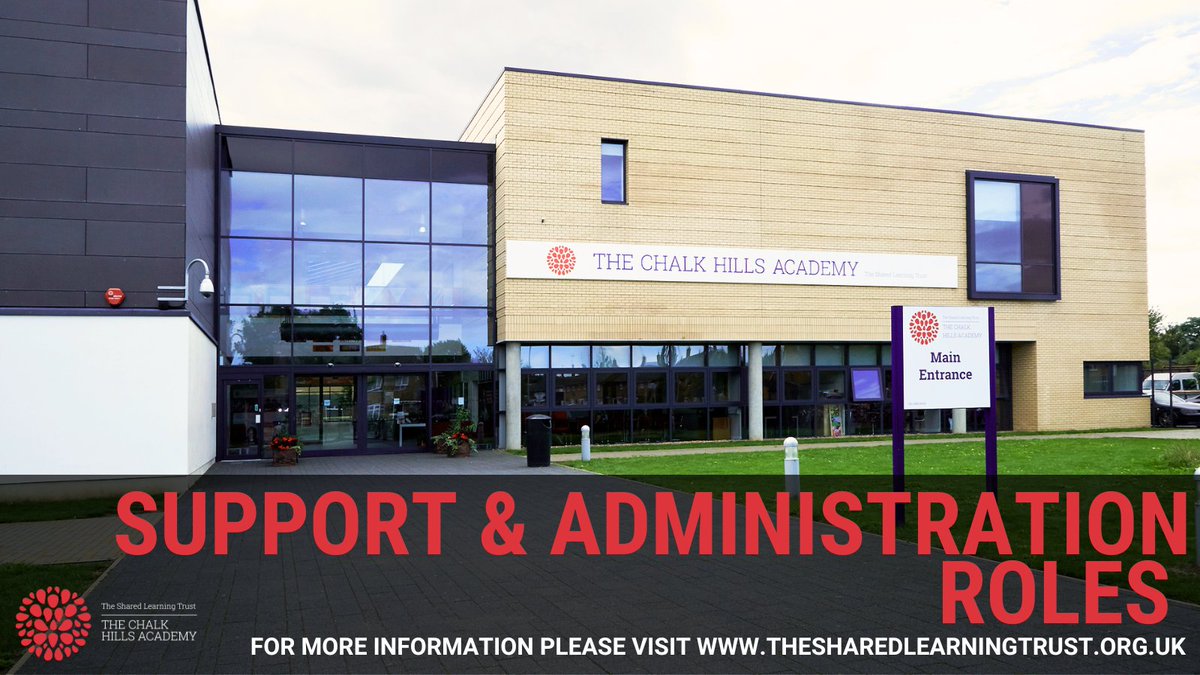 TheChalkHills's tweet image. We have some brilliant support/adminstration roles at our academy, including site managers, event coordinators &amp;amp; data admin.

Learn more below ⬇️
mynewterm.com/school/The-Cha…

@mynewterm #localjobs #adminroles #schooljobs