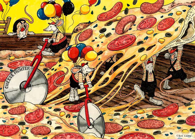 Cheese hunter -Pizza- 
