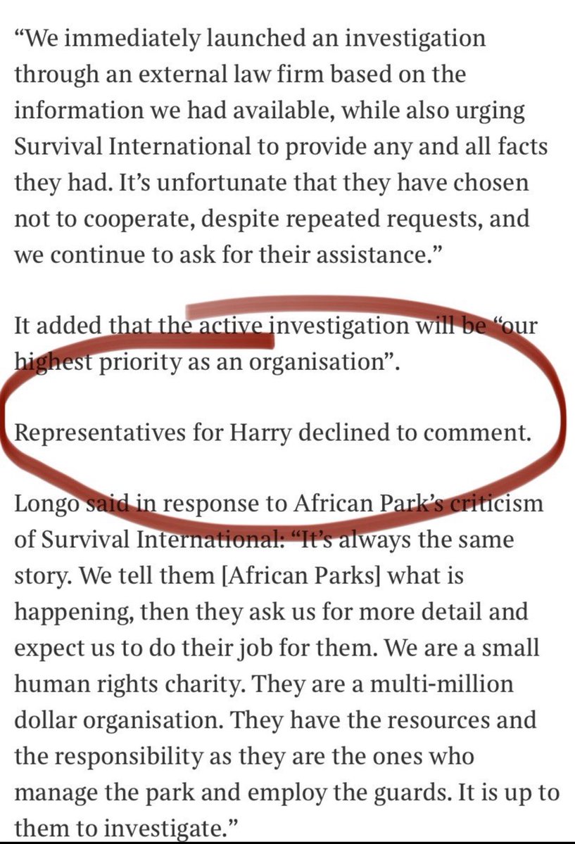 Not only did #PrinceHarry know about the atrocities his rangers were committing #GreenGenocide He CHOSE to decline to comment. #PrinceHarryIsACoward #PrinceHarryExposed