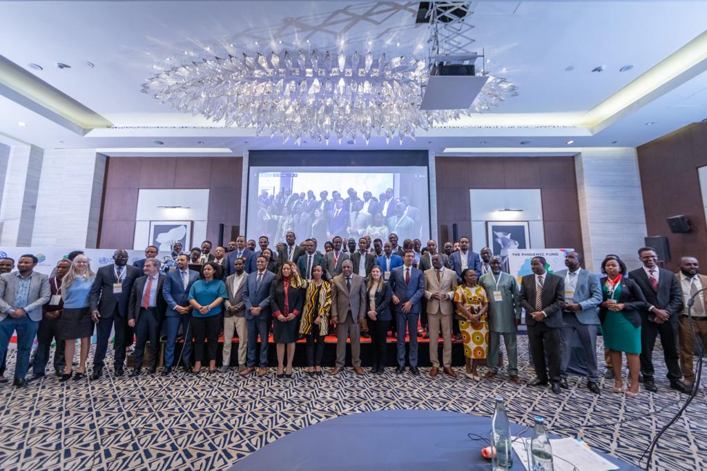 .@WHOEthiopia, @FMoHealth, @FAOEthiopia, @MoA_Ethiopia, @Pandemic_Fund & other partners launched the Ethiopia Pandemic Multi-sectoral Prevention, Preparedness, & Response (EPPR) Project, to strengthen Ethiopian ability to prevent, detect & respond to Public Health Emergencies.