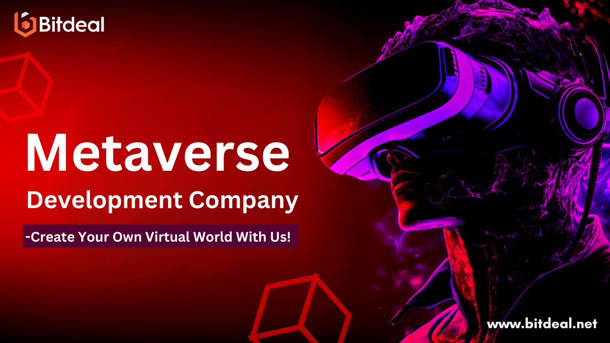 bitdeal001's tweet image. Are you searching for the metaverse development company to avail the best #metaverse services? Then,  to reach out to #Bitdeal

We provide metaverse software development services including #metaverseappdevelopment, metaverse NFT marketplace &amp;amp; so on.
Visit: bitdeal.net/metaverse-deve…