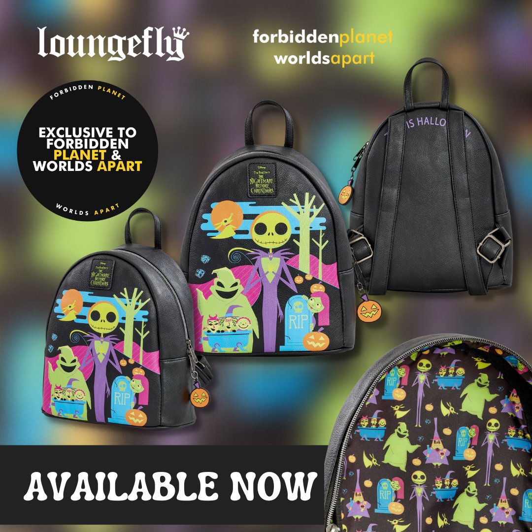 FPGlasgow's tweet image. 🎉 Brace yourselves for the ULTIMATE END OF MONTH REVEAL! 🎒 We're dropping THREE exclusive Loungefly bags TODAY! @loungeflyeurope

#loungeflyeurope #loungefly #loungeflyaddict #loungeflycollector #loungeflylover #sanrio #monstersinc #thenightmarebeforechristmas