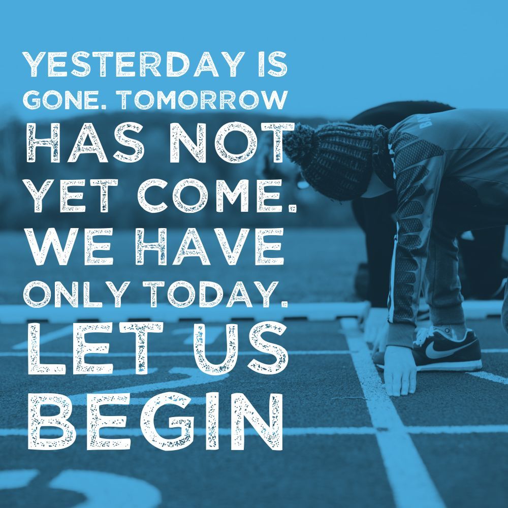 'Yesterday is gone. Tomorrow has not yet come. We have only today. Let us begin.' - Mother Theresa

#MondayMotivation #quote #NewDay #LetUsBegin #NewWeek