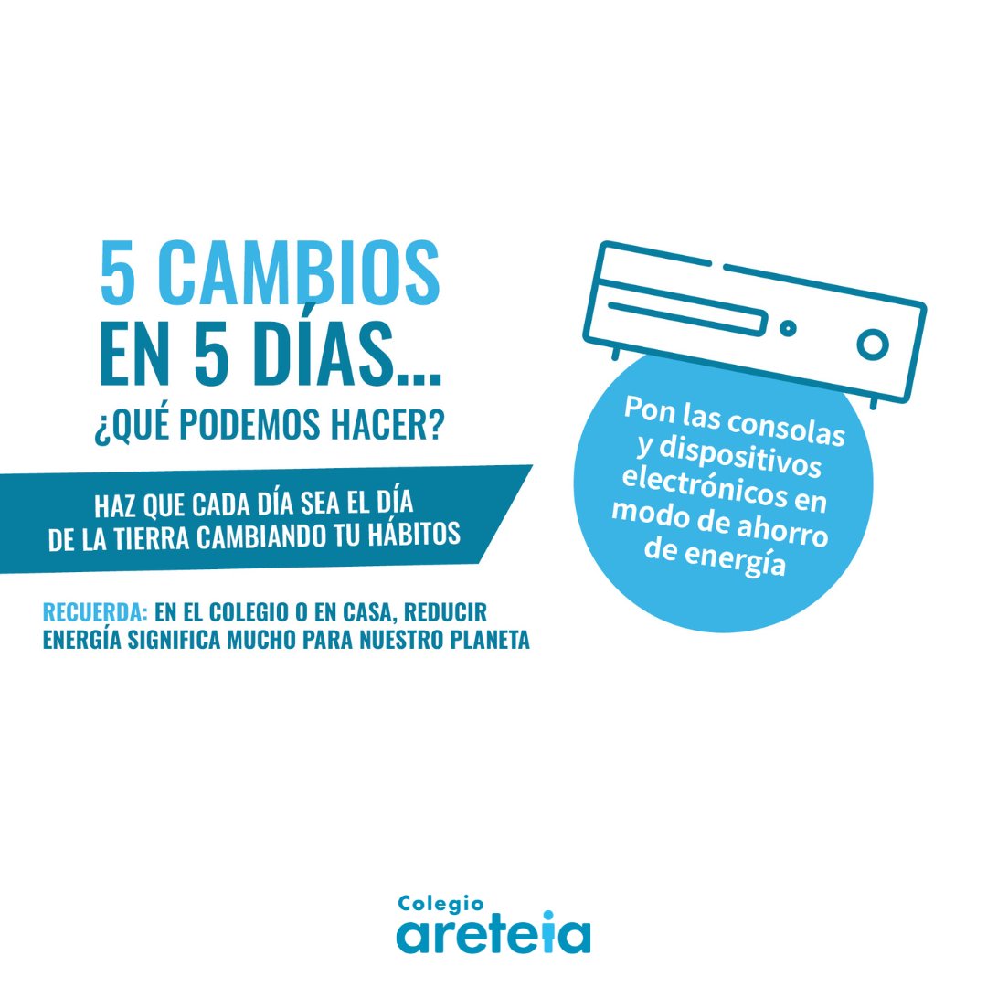 1/5 ♻️ 5 cambios en 5 días: poner las consolas y los dispositivos electrónicos en modo de ahorro de energía

<a href="/ecoescuelas/">Ecoescuelas MÉXICO</a> <a href="/wwf/">WWF</a>
#5días5cambios #PorUnPlanetaMasSostenible
#energy #globalcitizens #shapingtheworld #energysmart #energysaving