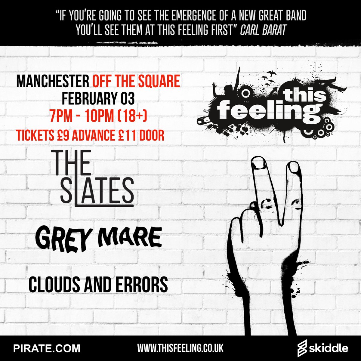 This Feeling (@this_feeling) on Twitter photo Coming up this week : Saturday 🎸 Manchester Off The Sq ft. <a href="/_TheSlates/">The Slates</a> <a href="/greymareband_/">Grey Mare</a> & <a href="/cloudsanderrors/">Clouds and Errors</a>
🎟 skiddle.com/e/37149825
🎶open.spotify.com/playlist/0qWLs… Coming up this week : Saturday 🎸 Manchester Off The Sq ft. <a href="/_TheSlates/">The Slates</a> <a href="/greymareband_/">Grey Mare</a> & <a href="/cloudsanderrors/">Clouds and Errors</a>
🎟 skiddle.com/e/37149825
🎶open.spotify.com/playlist/0qWLs…