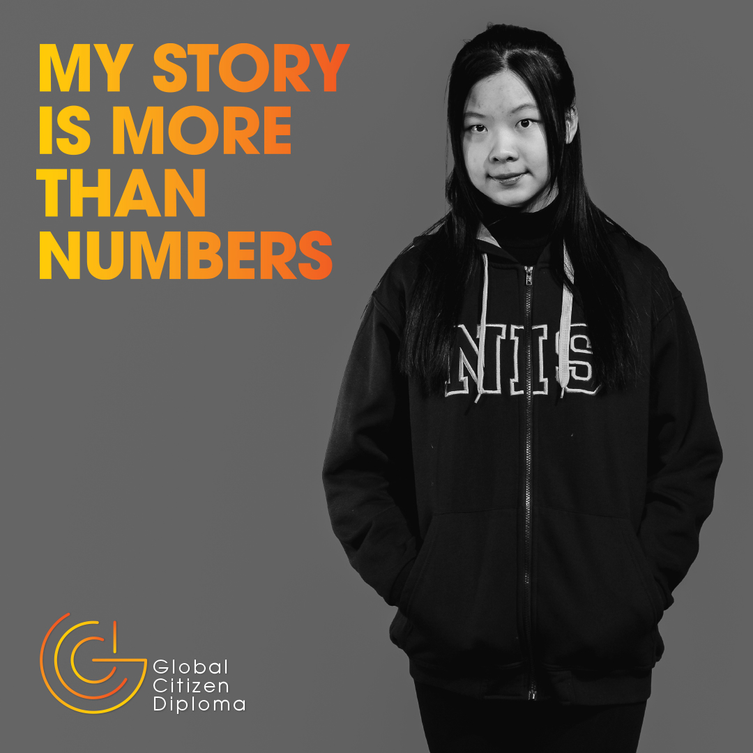 'I could tell you about my grades. Or I could tell you how I am helping new students transition to a new education system, the International Baccalaureate. My story is more than numbers.' - Yutong, @NISChina 

#MyStoryIsMoreThanNumbers
#GlobalCitizenDiploma