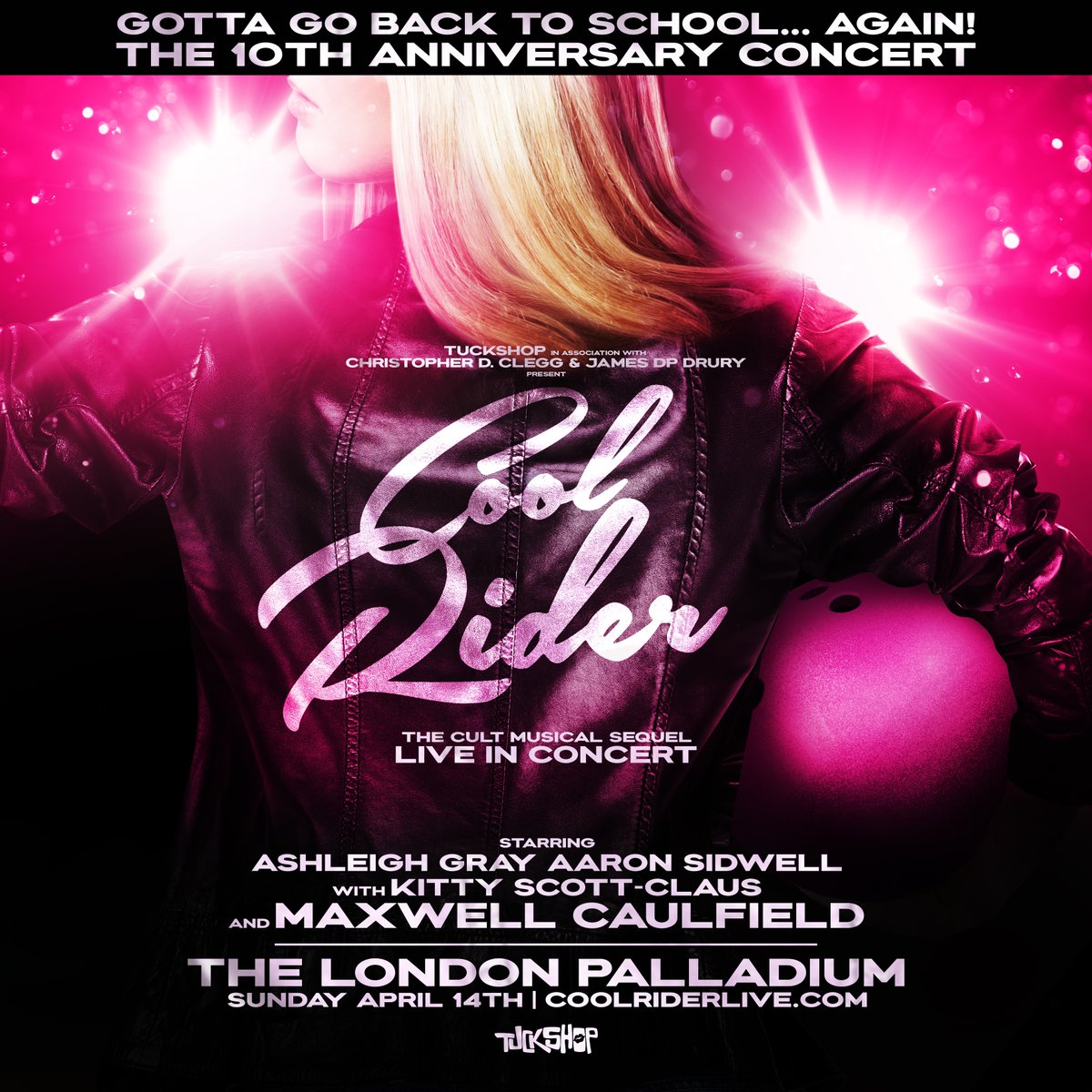 Cool Rider (@coolriderlive) on Twitter photo GOTTA GO BACK TO SCHOOLā¦
The iconic concert is back and riding into the <a href="/LondonPalladium/">The London Palladium</a> for one night only.
Starring Ashleigh Gray & Aaron Sidwell, Kitty Scott-Claus and the one and only MAXWELL CAULFIELD
On sale NOW including VIP Meet & Greet!
lwtheatres.co.uk/whats-on/cool-⦠GOTTA GO BACK TO SCHOOLā¦
The iconic concert is back and riding into the <a href="/LondonPalladium/">The London Palladium</a> for one night only.
Starring Ashleigh Gray & Aaron Sidwell, Kitty Scott-Claus and the one and only MAXWELL CAULFIELD
On sale NOW including VIP Meet & Greet!
lwtheatres.co.uk/whats-on/cool-ā¦