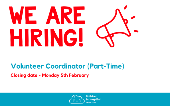 We're looking for a Volunteer Coordinator to support our volunteer management team. Click here to see more about the role - activelink.ie/vacancies/chil…