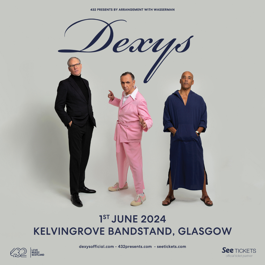 Dexys will perform at the Kelvingrove Bandstand in Glasgow on 1st June Tickets will go on sale on Wednesday at 10am: bit.ly/3SaWkvt