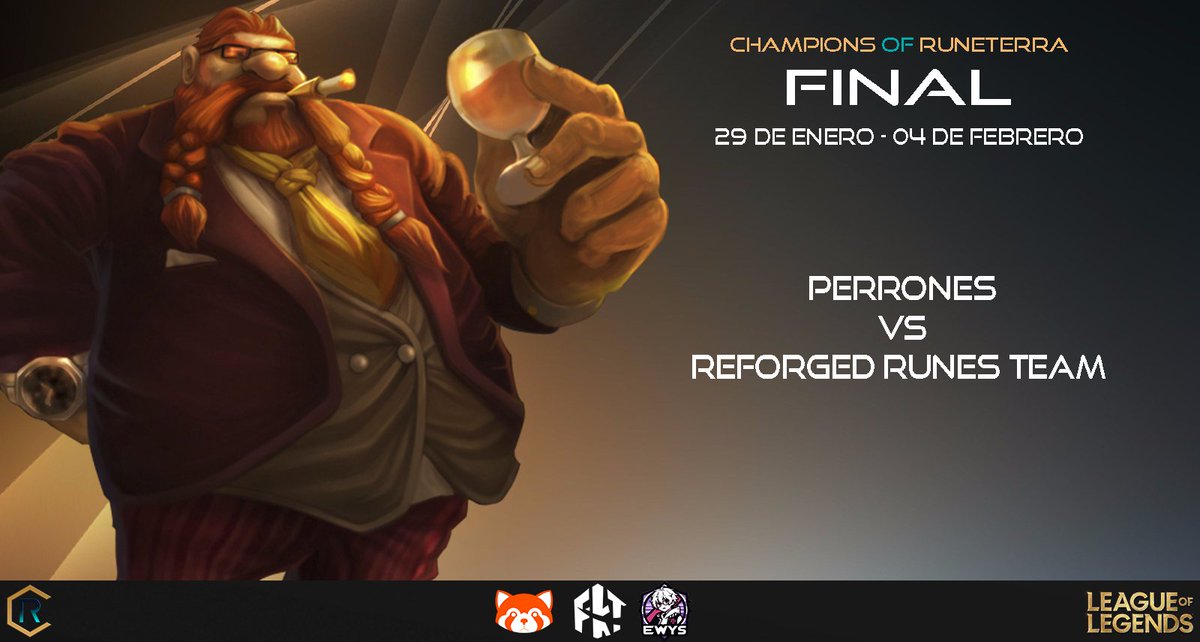 CRuneterra's tweet photo. ➡ Os presentamos la final de la 3ª Edición de Champions Of Runeterra!  🏆🔥

¡POR FIN TENDREMOS EL ENCUENTRO DEFINITIVO! https://t.co/LE7UZSqS3v