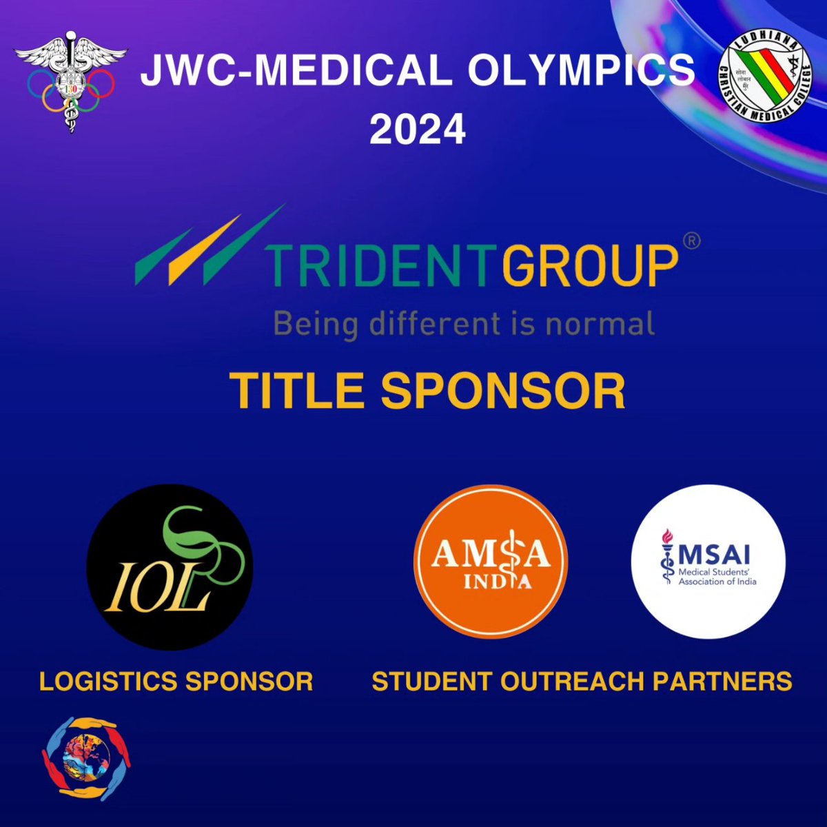 A 3 day journey of sophistication & camaraderie in our institution,under guidance of Dr Jeyaraj D Pandian-Principal, President-elect World Stroke Organisation. Join at JWC- Medical Olympics 2024, where memories unfold with every moment. Visit jwcmedicalolympics.com #JWC-MO_2024