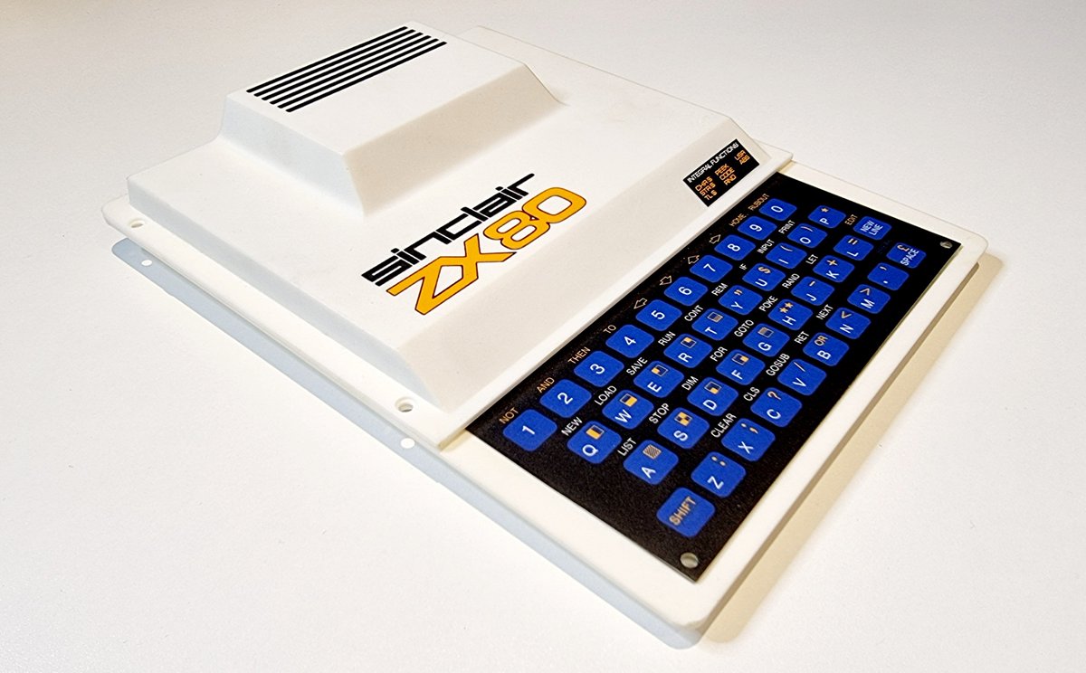 Happy 44th birthday to the Sinclair ZX80! Here's my very own, super clean example.