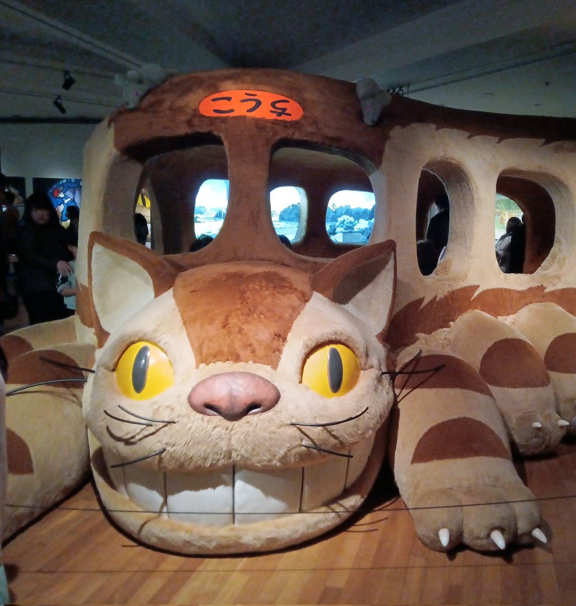 ジブリ美術館オリジナル 錫製バングル ネコ列車 ジブリ美術館オリジナル 錫製バングル ネコ列車の通販 by み