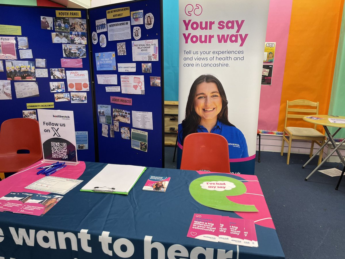HW_Lancashire's tweet photo. It may be raining outside so why not pop down to @BurnleyMarkets and have a chat. We are at the @ParticipationNW stand near the food court till 12. 💬 https://t.co/5tslxTOJx3