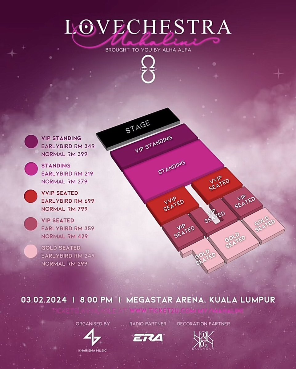 moonnazri's tweet photo. Hi, wts 1 ticket to Mahalini Lovechestra concert this coming 3rd of Feb. Looking for interested and serious last minute buyers! 
1 seating tickets available. Bought  for RM299, *selling RM250/tix!!! *

Thank you, appreciate the help. 
Can reply or dm me 😊 https://t.co/qKerCezLcx