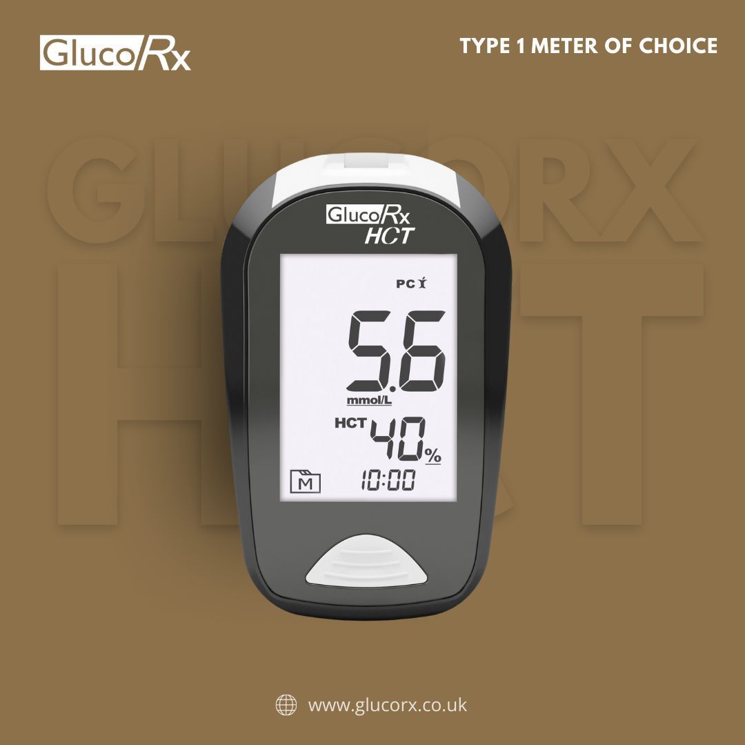 Buy GlucoRx HCT Blood Glucose And Ketone Meter - Dock Pharmacy