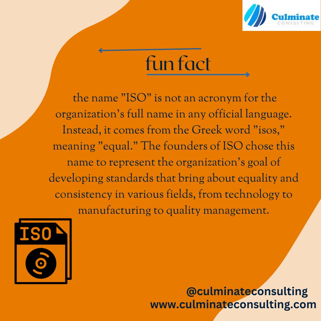 culminate_ltd's tweet photo. #funfacts #isoconsulting https://t.co/F8bHgHpjM4