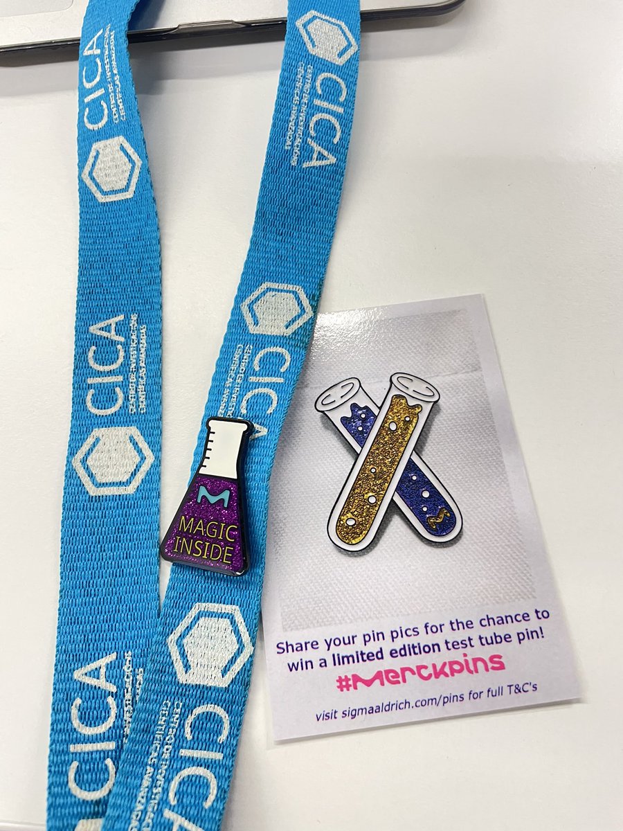 FedericaSouto's tweet photo. Happy #merckpins π©π»βπ¬ https://t.co/dKCnocI7ni