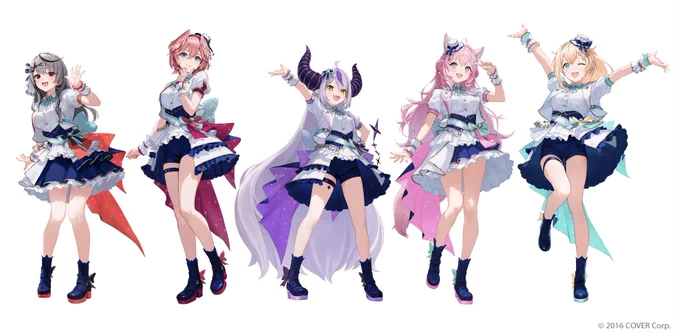 秘密結社holoXの皆様です!よろしくお願い致します!(8/13)I was in charge of the portrait of the talent.This is everyone from holoX.#hololivefesEXPO24 