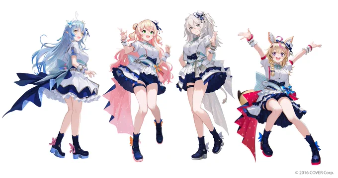 ホロライブ5期生の皆様です! よろしくお願い致します!(7/13)   I was in charge of the portrait of the talent.This is everyone from Gen 5.#hololivefesEXPO24 