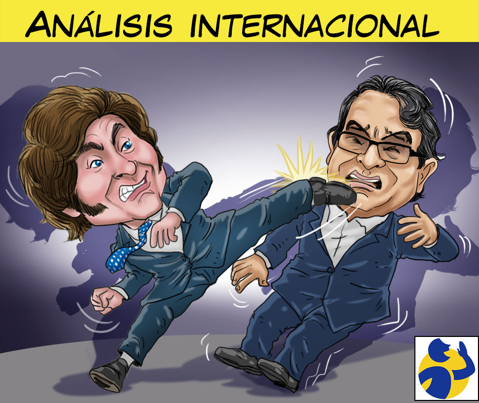 elmontonero_pe's tweet photo. #CaricaturaEM #ElMontonero
#Petro #Milei #Argentina #Colombia #Calificativos #ProblemasDiplomaticos #Embajada #PosturasEconomicas #PoliticaInternacinoal #Latinoamerica
Para más #Editoriales | #ColumnasdeOpinión
#Caricaturas | #Entrevistas
Síguenos en:
FB: https://t.co/YFPzPZBPBs
Youtube: https://t.co/UW5tx0rSPE
Más Artículos: https://t.co/NRqjZa5z7c