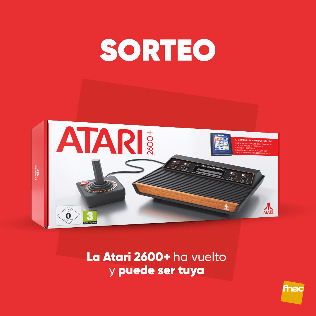 👾 SORTEO 👾

De una Consola Atari 2600+ con la que rememorar juegos tan míticos como el Adventure o el Combat

✅ Síguenos en <a href="/Fnac_ESP/">Fnac España</a> y <a href="/culturafnaces/">Cultura Fnac</a> 
✅ RT
✅ Menciona a un amigo con #Atari2600Fnac

Resultado 5/2
BBLL epr.ms/3SCszVC