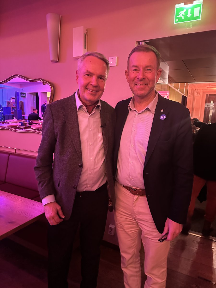 Kannatan edelleen presidentiksi ystävääni ja koulukaveriani Pekkaa: kokenut, osaava, kuunteleva, keskusteleva ja humaanin lämmin. #siksipekka #haavisto2024