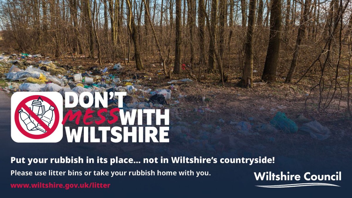 We’ve launched our #DontMesswithWiltshire campaign today to try and keep our beautiful landscapes clean and reduce littering around the county 🗑️

More info 👉🏾 orlo.uk/8I96H