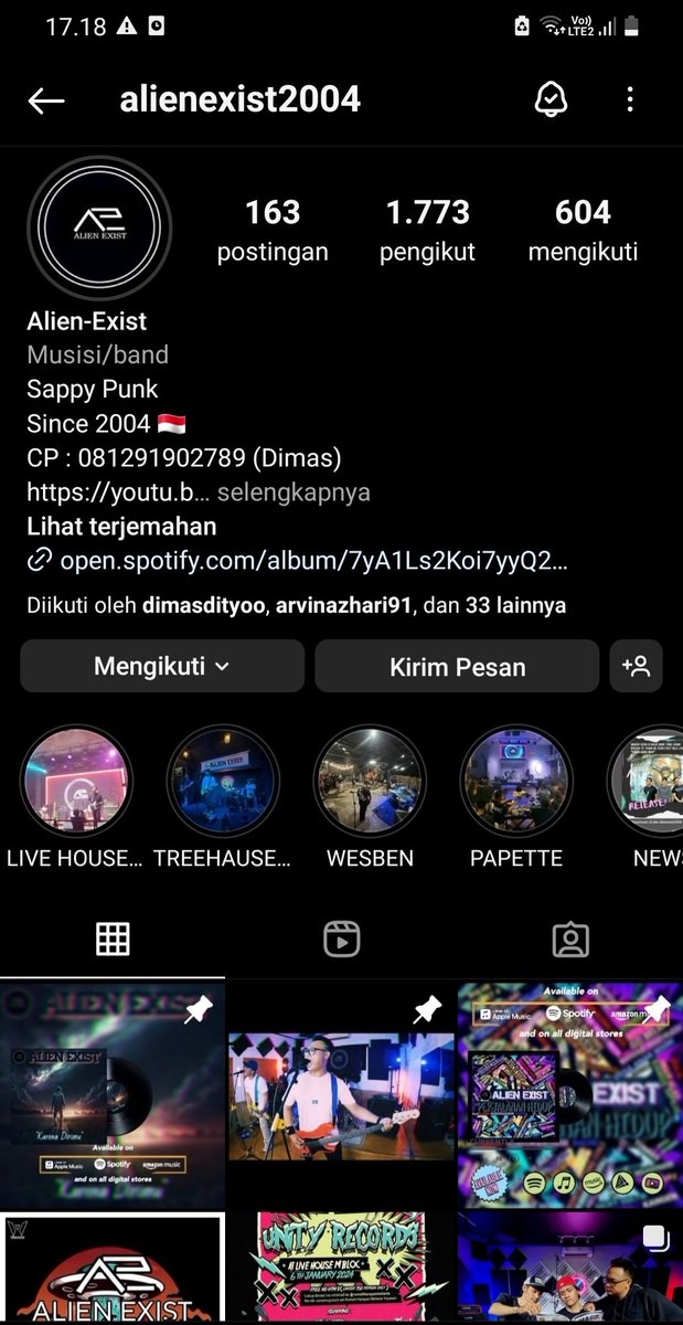 alienexist2004's tweet image. Follow our Instagram 🤘

#alienexist #alienexistband #alienexist2004 #instagram #bandindie #skena #capres #pilpres #poppunk #punkrock #gigs #musikindie #blink182 #tomdelonge #greenday