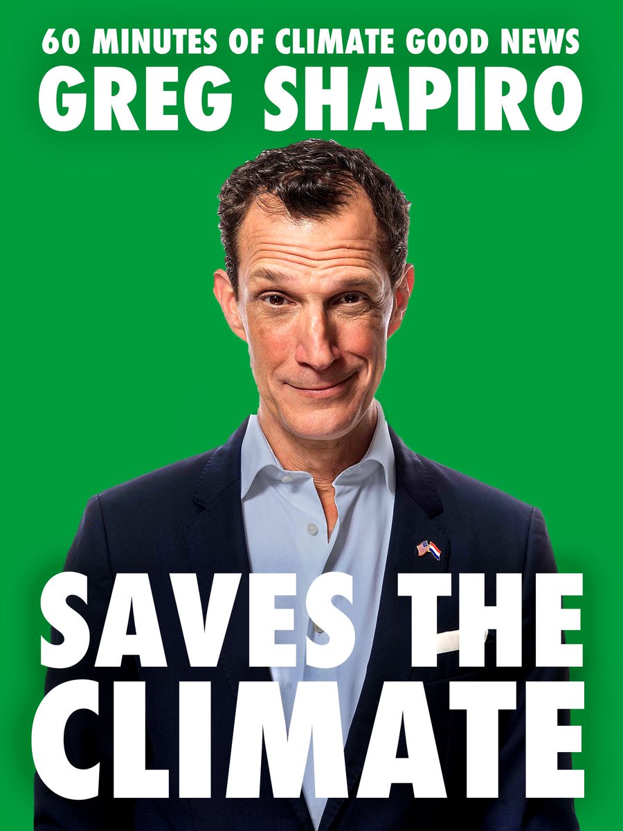 gregoryshapiro's tweet photo. This Sunday: come see my #Climate #GoodNews show @Mezrab #Amsterdam, where entry is free & soup is cheap ;)
https://t.co/k4qyatZx7e
#climatepositive #mezrab #gregshapiro #boomchicagoguy #climateguy #climategoodnews #comedyinenglish #comedyshow #netherlandssecond #dutchamerican https://t.co/lQAJoUf3BY