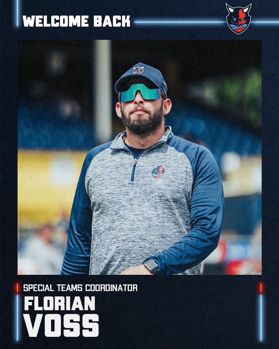A vital key to our previous success ⚓️ Welcome back Special Teams Coordinator Florian Voss to the 040. #TurningTheTides