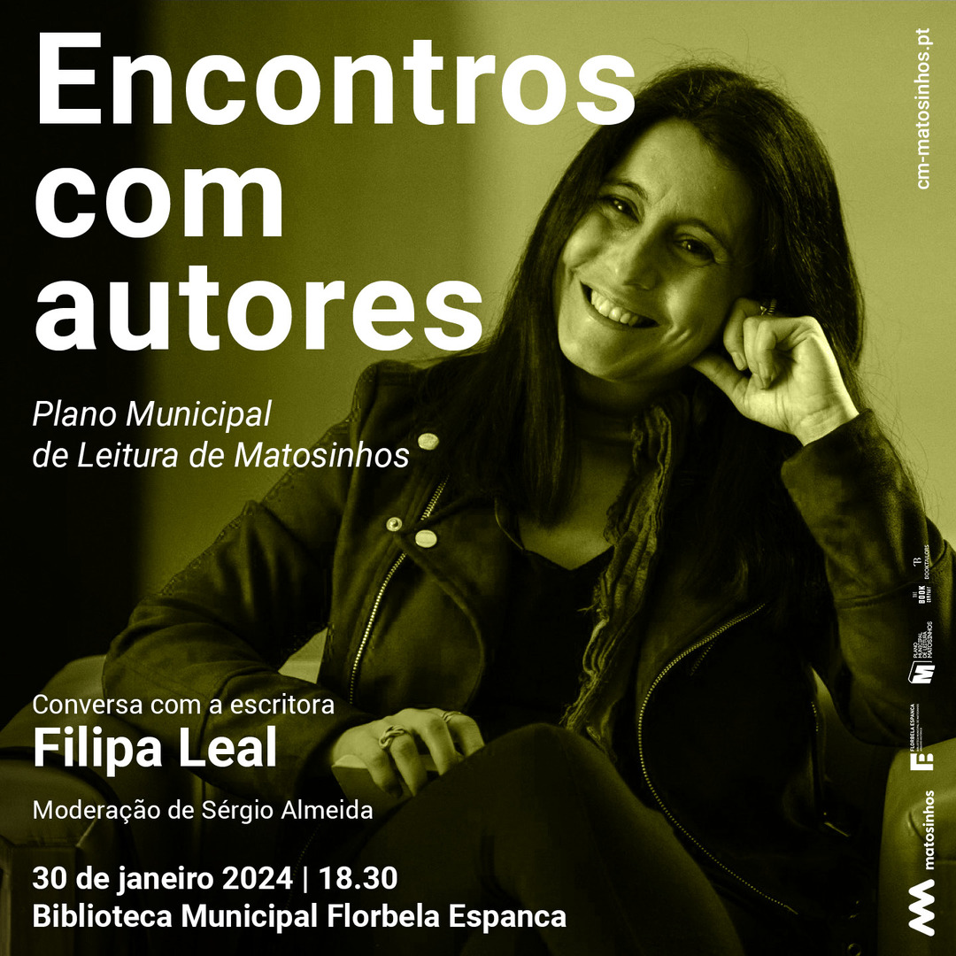 TheBookCompany_'s tweet photo. É já amanhã, 30 de janeiro, às 18.30, na Biblioteca Municipal Florbela Espanca que Filipa Leal estará presente para uma sessão Encontros com Autores com o jornalista Sérgio Almeida, uma iniciativa do Plano Municipal de Leitura de Matosinhos. 

Contamos consigo! https://t.co/5W5lWfuBp3