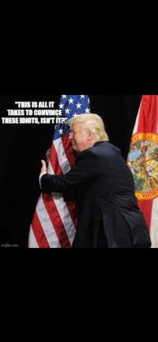 I’m sorry but this is not the flag I use to know. Trump is revolting, disgusting,repulsive, appalling, vulgar, foul, nauseating . Send a black heart 🖤 if you agree!