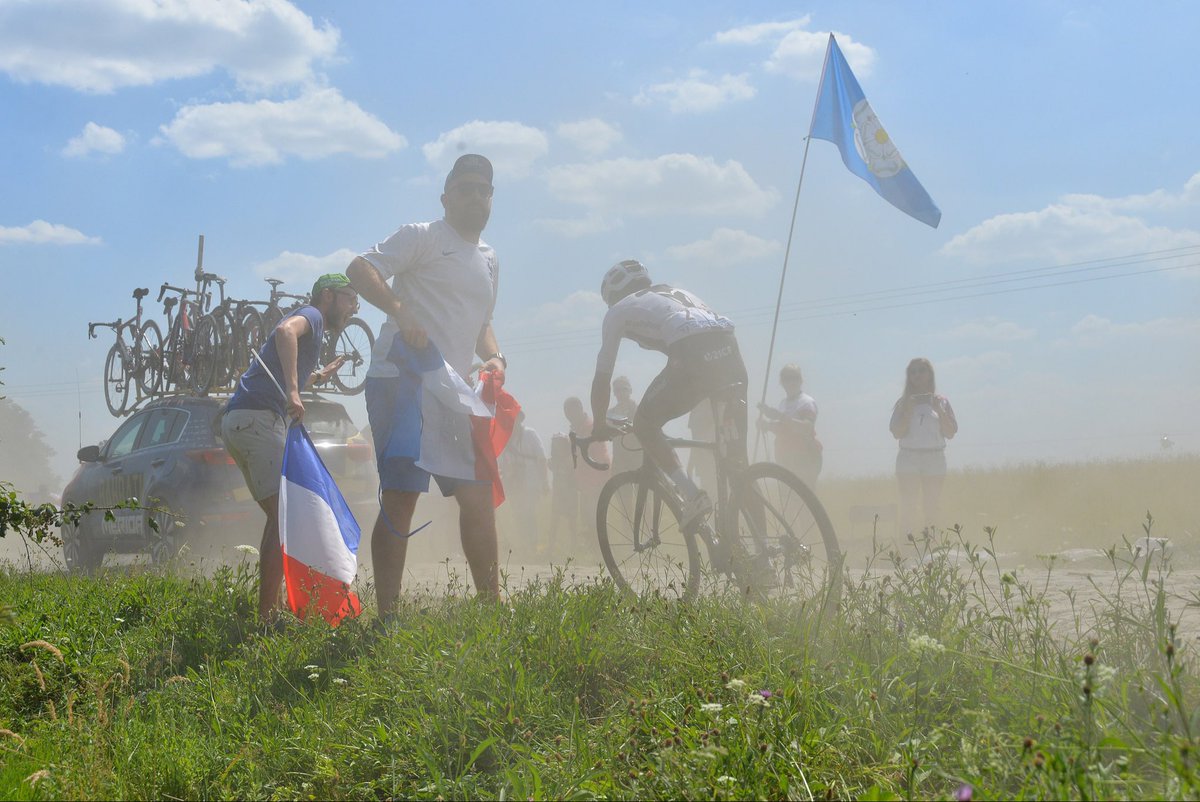 2018 Tour de France – Egan Bernal in the convoy navigating sector 9 of stage 9
•
📸 Peter Edmonson 
•
Copyright link: 
creativecommons.org/licenses/by/2.…
•
#cyclingblog #cyclingculture #cycling #bikelife #cyclist #roadbike #cyclingtips #roadcycling #tourdefrance #giroditalia