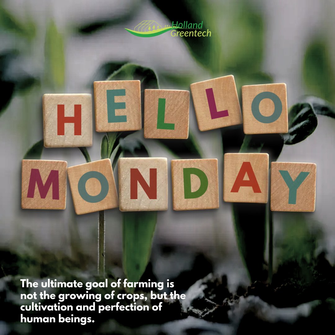 HgtUganda's tweet photo. Hello Monday! Let's cultivate success in the fields of agriculture this week 🌾💼 
#FarmLife #MondayMotivation
#Agribusiness #Agronomy #SustainableFarming #CropScience #PrecisionAgriculture #AgTech #FarmLife #AgribusinessDevelopment #SoilHealth #CropManagement #Agripreneurship https://t.co/lsbdHblaai