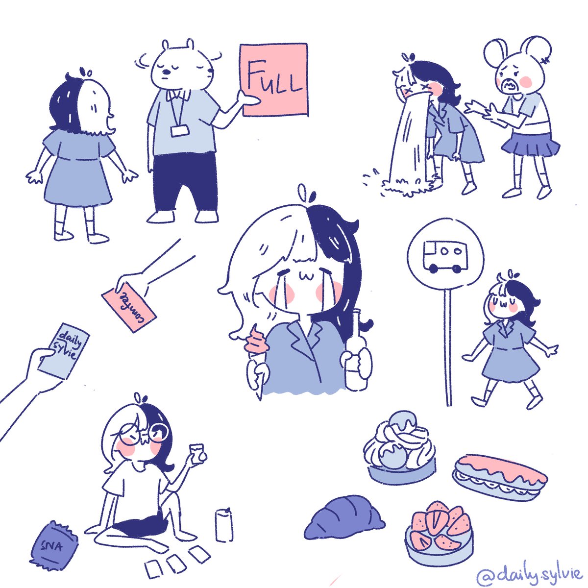 daily__sylvie's tweet photo. #71
Almost went through hell with a trip in Annecy (*꒦ິ꒳꒦ີ)
I went to France as a school trip to attend an animation festival there. But it was a big big mess because everywhere i went, it would always be full, both talk show and screening.

#dailysylvie #comics #art #artist https://t.co/XB4GyXy455
