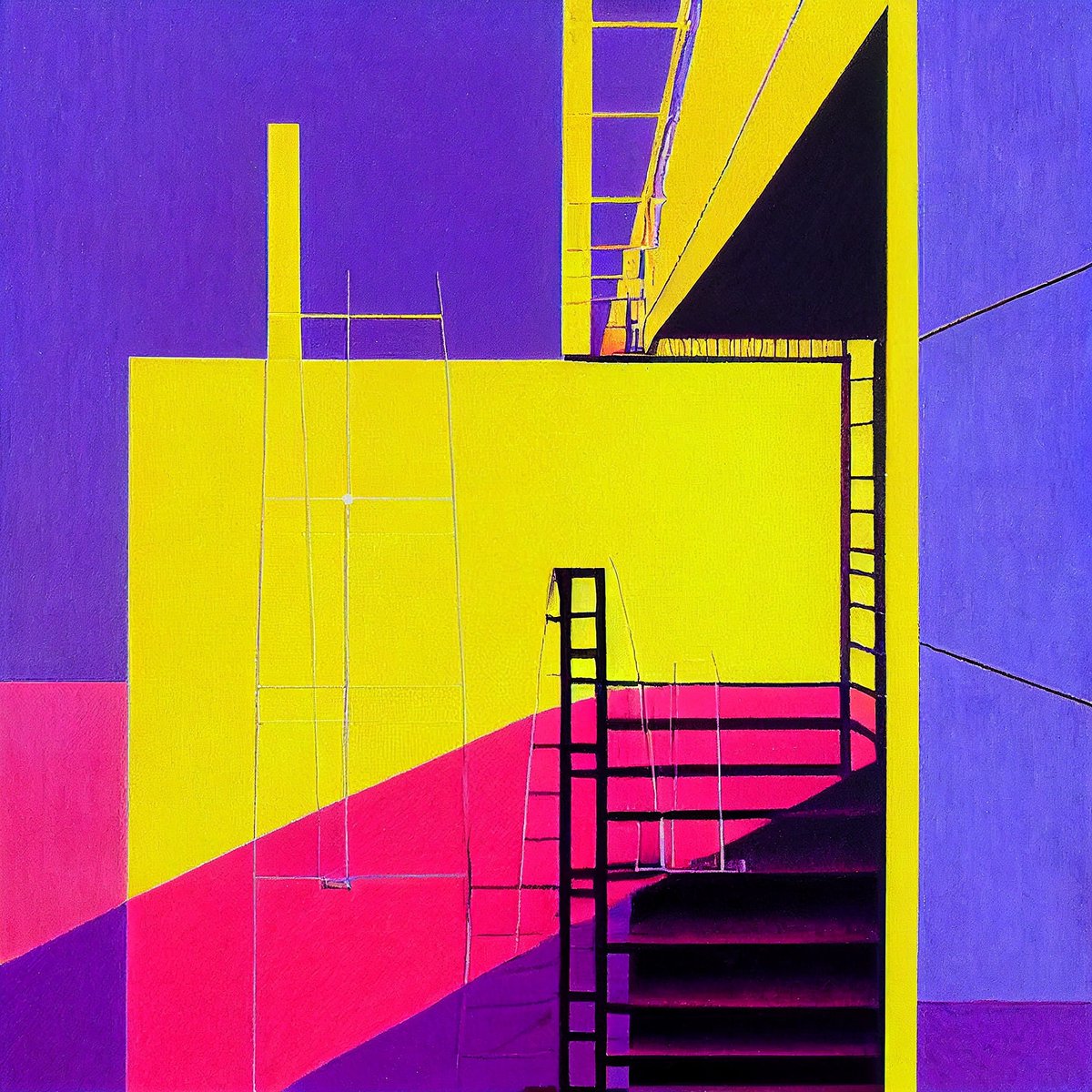 Collected this geometric composition by <a href="/The7Moons/">Terri Moon</a> - Abandoned Gallery

AI + digital