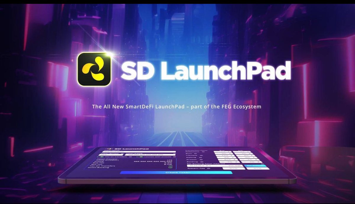 F3Gitt's tweet photo. Experience the #SmartDeFiRevolution🚀

The SD launchpad is fully audited by Peckshiled, free to use and offers cutting-edge token creation 📲

Embrace the TECH &amp; enjoy the #FEGlife

https://t.co/FTMNFStuMp…

💪🏽❤️🦍

#FEGtoken #SmartDeFi https://t.co/uyLoI8t1d1