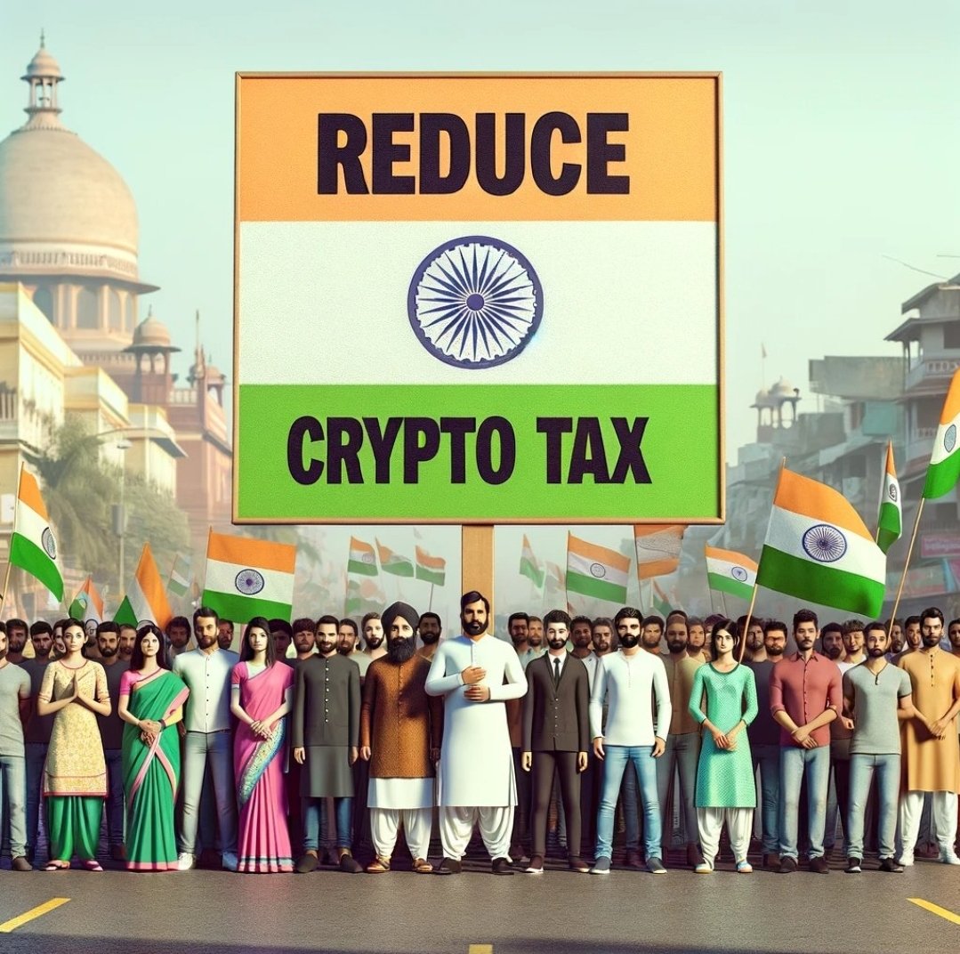 CryptoSchool13's tweet photo. #reducecryptotax 

Crypto Community ki Mang hai ✊️🇮🇳

This is the ultimate goal of every indian crypto investors/trader

Retweet this 🔄 https://t.co/gMswCIoNIN