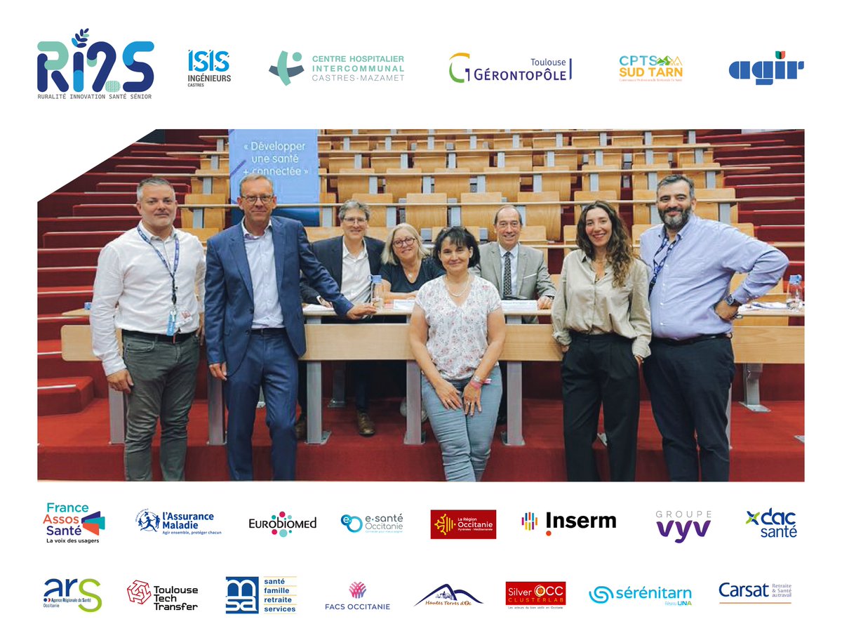 ISIS c'est aussi aujourd'hui RI2S "Rural Innov Santé Senior" lauréat de l'appel à projet Tiers-Lieux d’Expérimentation ! 🎖 

🚀  Cet appel à projet national vient apporter une réponse concrète et  pragmatique à l'émergence de solutions innovantes en santé numérique.