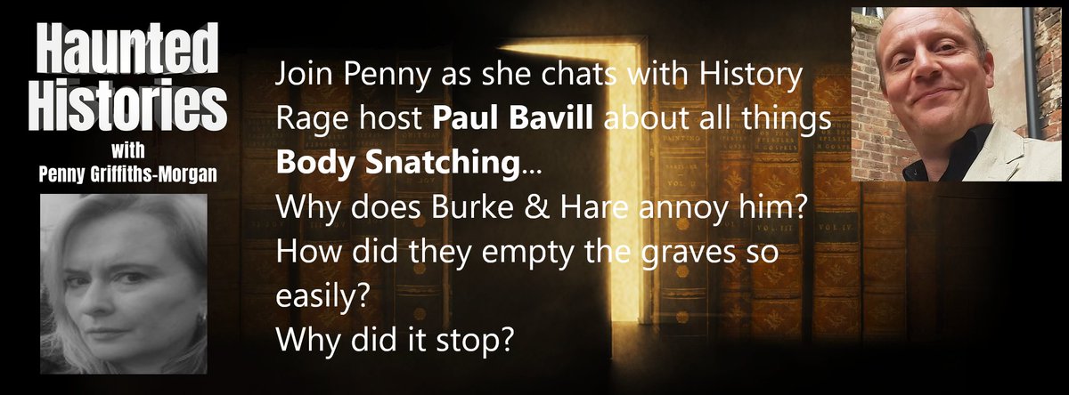 PGMorg's tweet photo. #new #podcast all about the #bodysnatching period of the 19th century (and maybe a bit before), with the wonderful @PaulBavill of @HistoryRage  #plsrt
https://t.co/j5gNUUz0w1 https://t.co/yfCLqK1ZdA