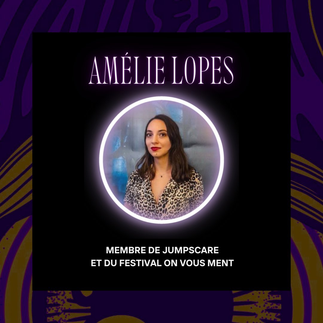 Présence d'une star de chez <a href="/jumpscarecast/">JUMPSCARE 🔪</a> et <a href="/OnVousMentFest/">On Vous Ment!</a> qui pour sa première venue vous présentera non pas un, non pas deux, mais bien trois films !
<a href="/alkaliin/">Amélie Lps</a> sera là les vendredi et samedi soirs pour Soudain dans la nuit, Heroic Trio et La Reine de la Magie Noire🥰