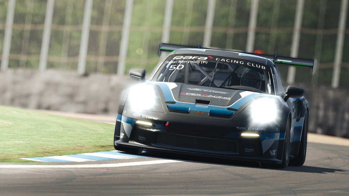 #PECCGB - Donington doesn't disappoint 👊

Podiums in Race 1, solid points in the reverse grid race, now onto Snetterton in 2 weeks time. 💪

Full Results 👇

P3 / P7 - 🇬🇧 <a href="/xPeterBerrymanx/">Peter Berryman</a>
P2 / P5 - 🇬🇧 <a href="/LukeMcKeown22/">Luke McKeown</a>
P16 / P9 - 🇬🇧 <a href="/LeoGariboli/">Leo Is Ok</a>

#apexracingteam #iracing