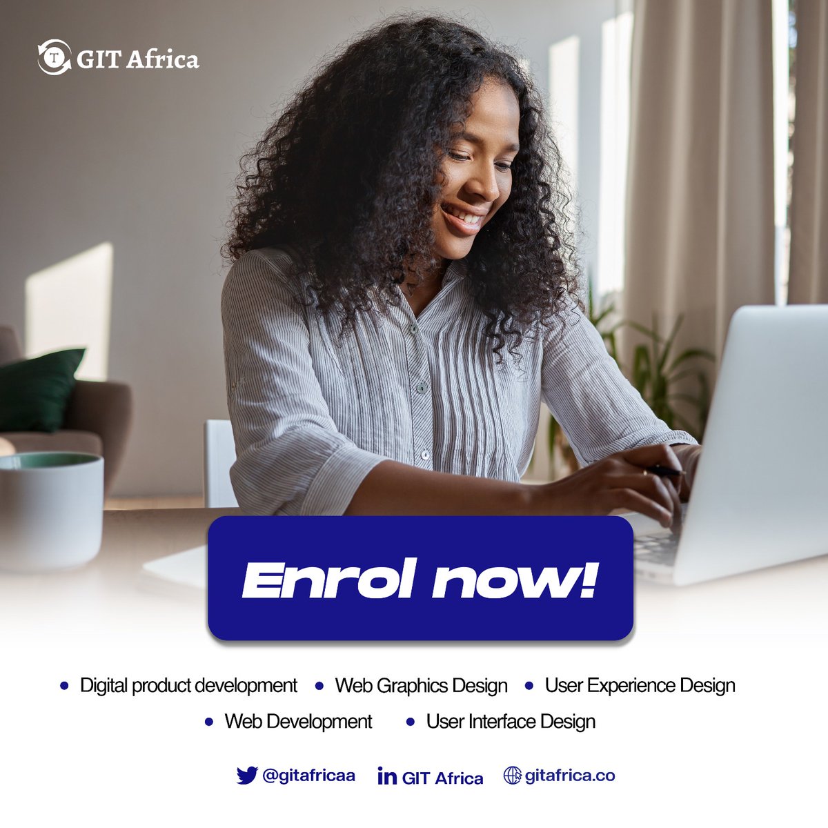 If you've been unsure about which tech skill to acquire or which career path to pursue, we have good news for you!

The GIT Course offers all the necessary information about careers in tecg empowering you to make well-informed decisions about your future direction in the tech.