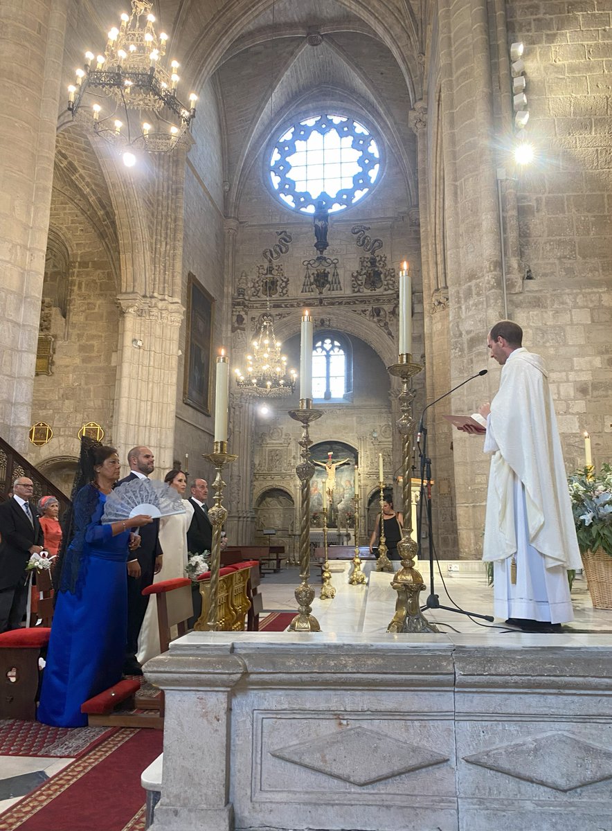 TrioPortamento's tweet photo. 🔙 En la boda de Nerea y Javier, el pasado 09 de septiembre de 2023.
💒 En la Iglesia de San Gil Abad, en Burgos.
💍 ¡Qué bonitos momentos y qué ganas de empezar con esta nueva temporada 2024! https://t.co/fJu2OJ1vew