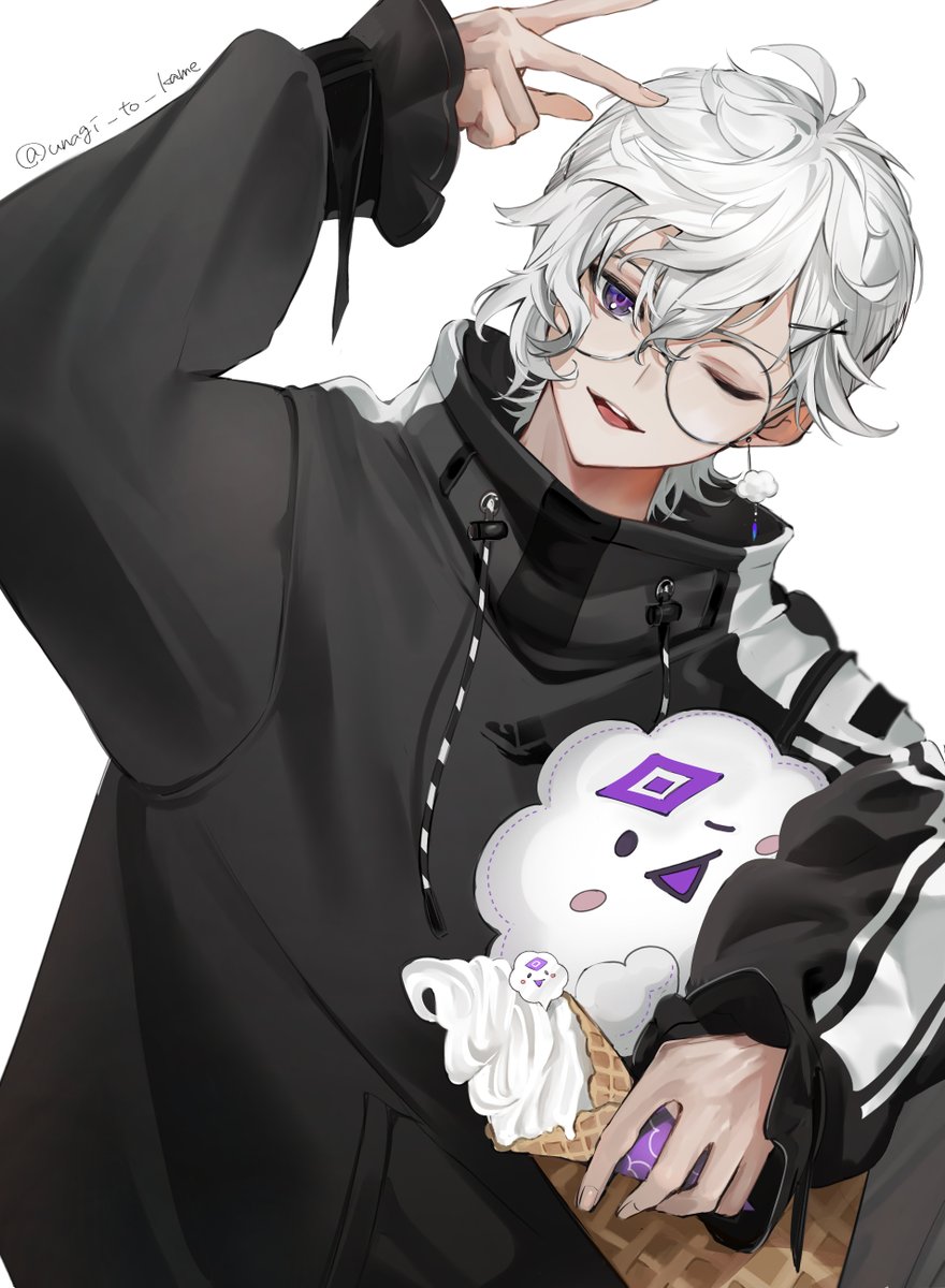 叢雲のつるぎ ガチャ当たり MokoMoko Sweat(White) 叢雲のつるぎ