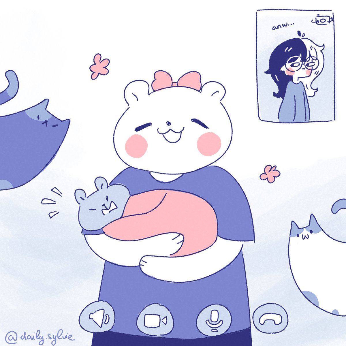 daily__sylvie's tweet photo. #76
I’m officially an aunt. That little Milk bear appeared and took all of my tuition fees 😔 But to be fair I don’t really have to worry that much because with those experiences from wiping my butt, I know my sister is going to be a good mother 👩🏻‍❤️‍💋‍👩🏼
#dailysylvie #comics #art https://t.co/s03Udu2owa