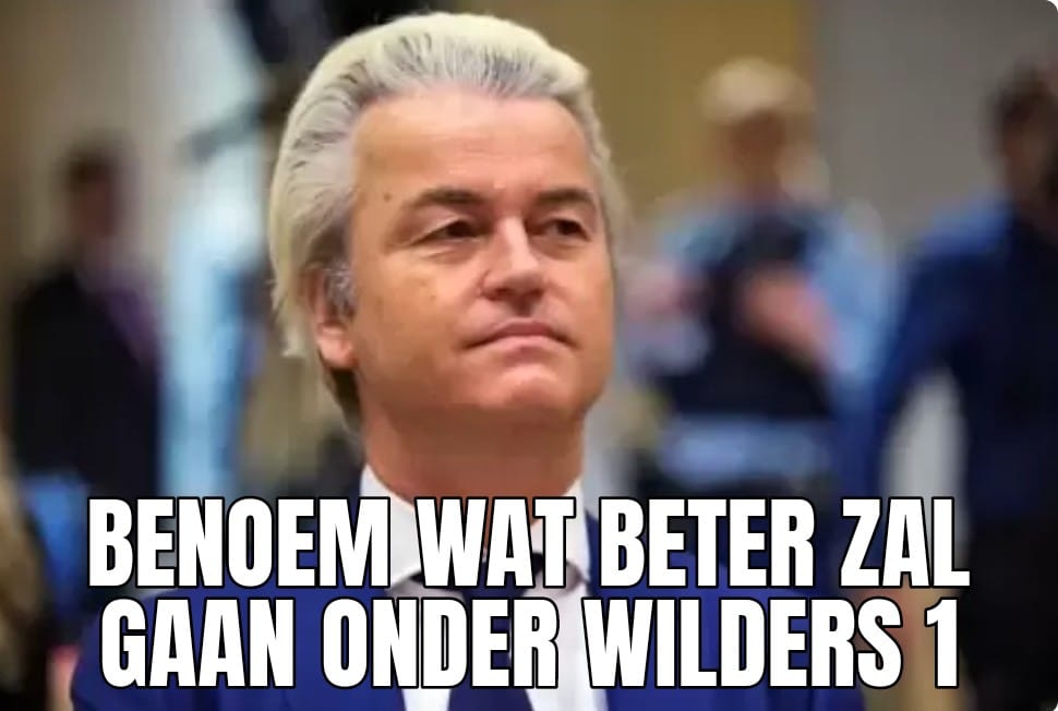 vdVeldenPeter's tweet image. Wat zal er volgens jou beter gaan worden onder het nieuwe kabinet Wilders 1 ? 🤔
#geertwilders #wilders1 #informatie #formatie #PVV